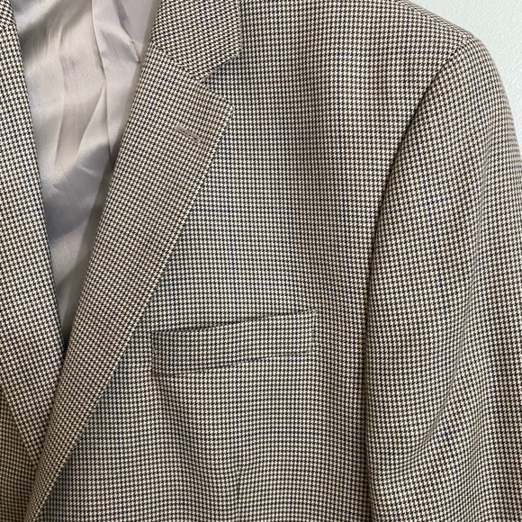 EUC MICHAEL KORS HOUNDSTOOTH PRINT SPORTS COAT - Picture 6 of 13